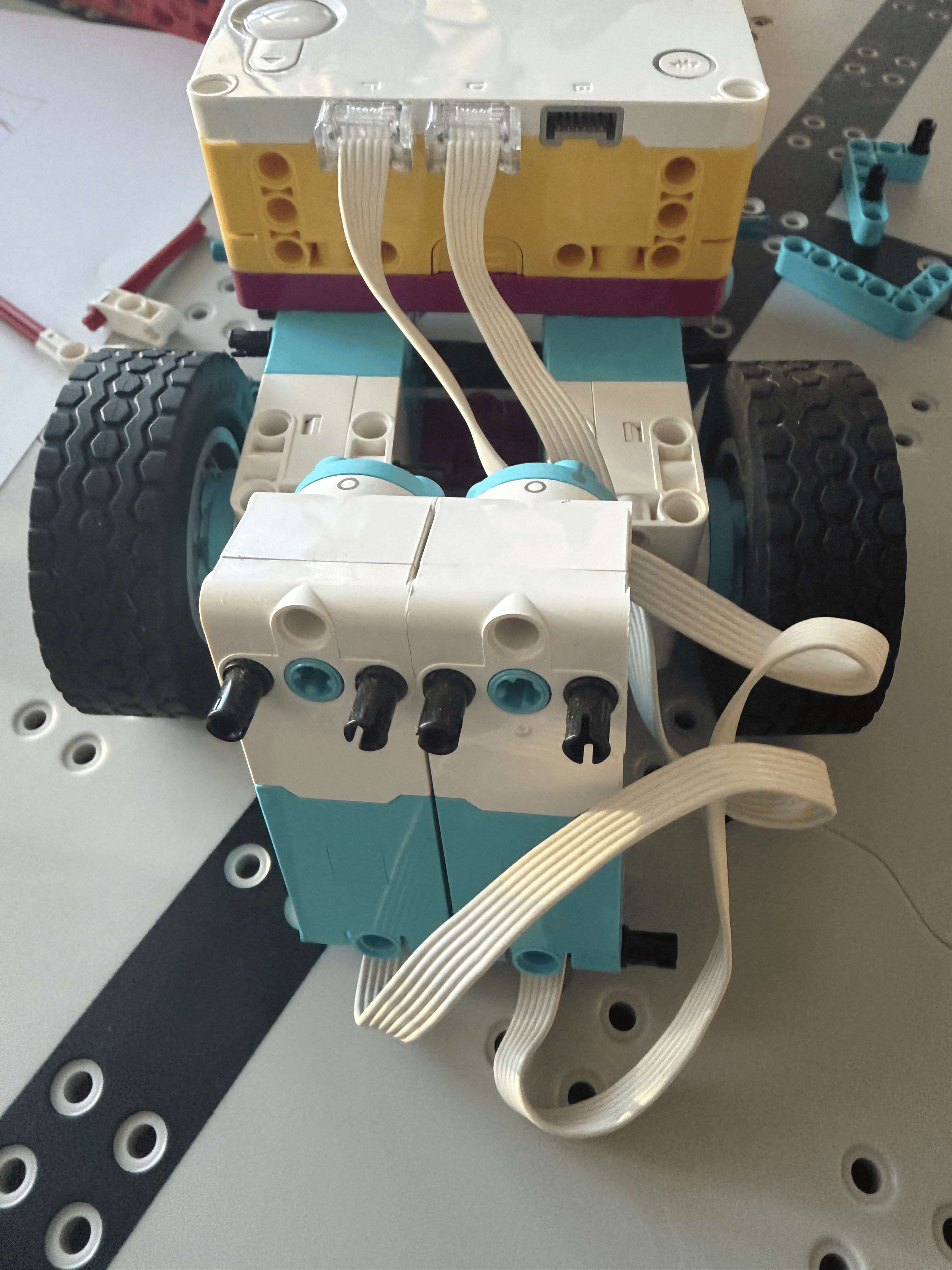 Motor placement option 2